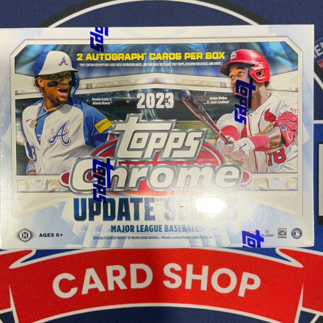 2023 Topps Chrome Baseball Factory Sealed Value Box - Card