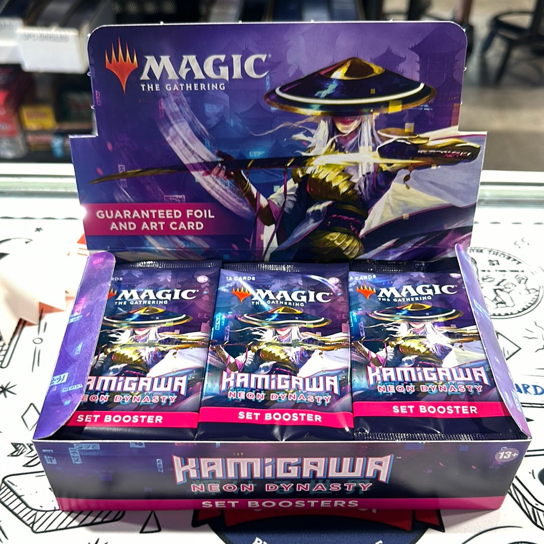 Kamigawa Neon hotsell Dynasty Set Booster Box