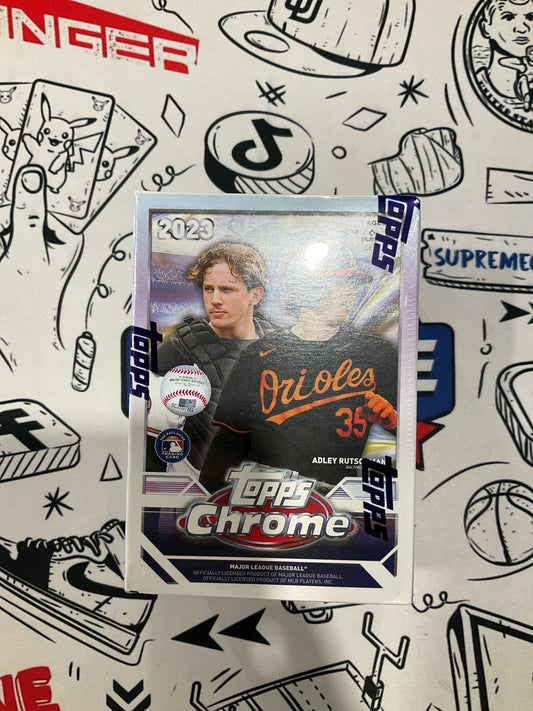 2023 topps chrome mlb blaster