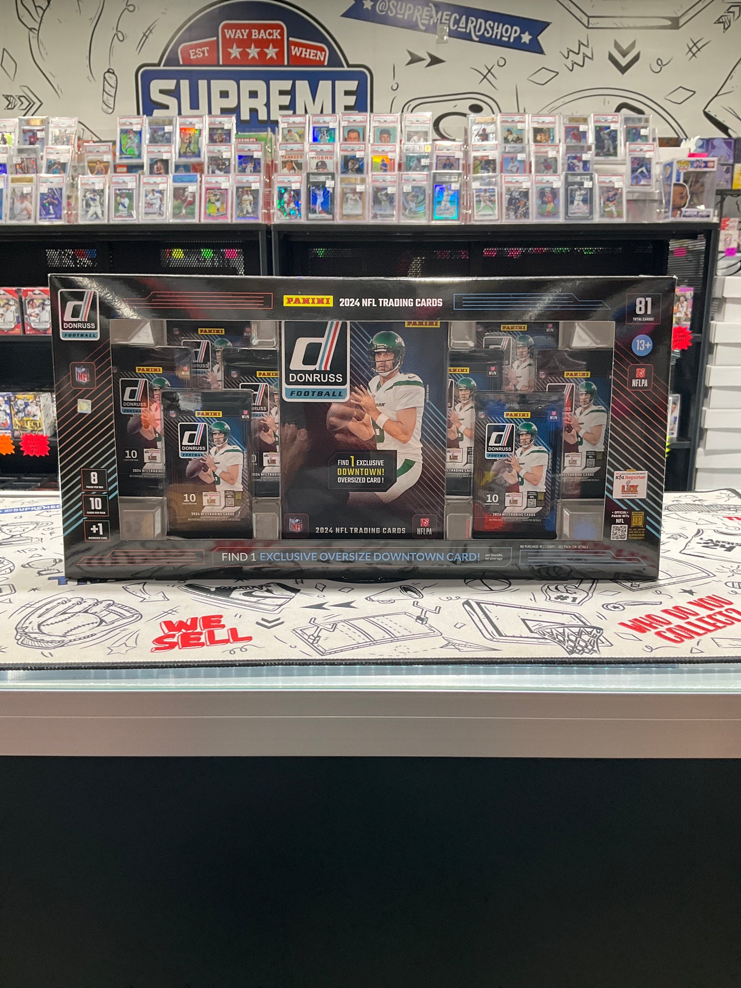 2024 Donruss Football Jumbo Box (DOWNTOWN)