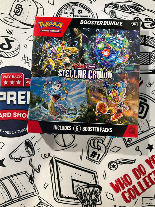 Pokemon Stellar Crown Booster Bundle