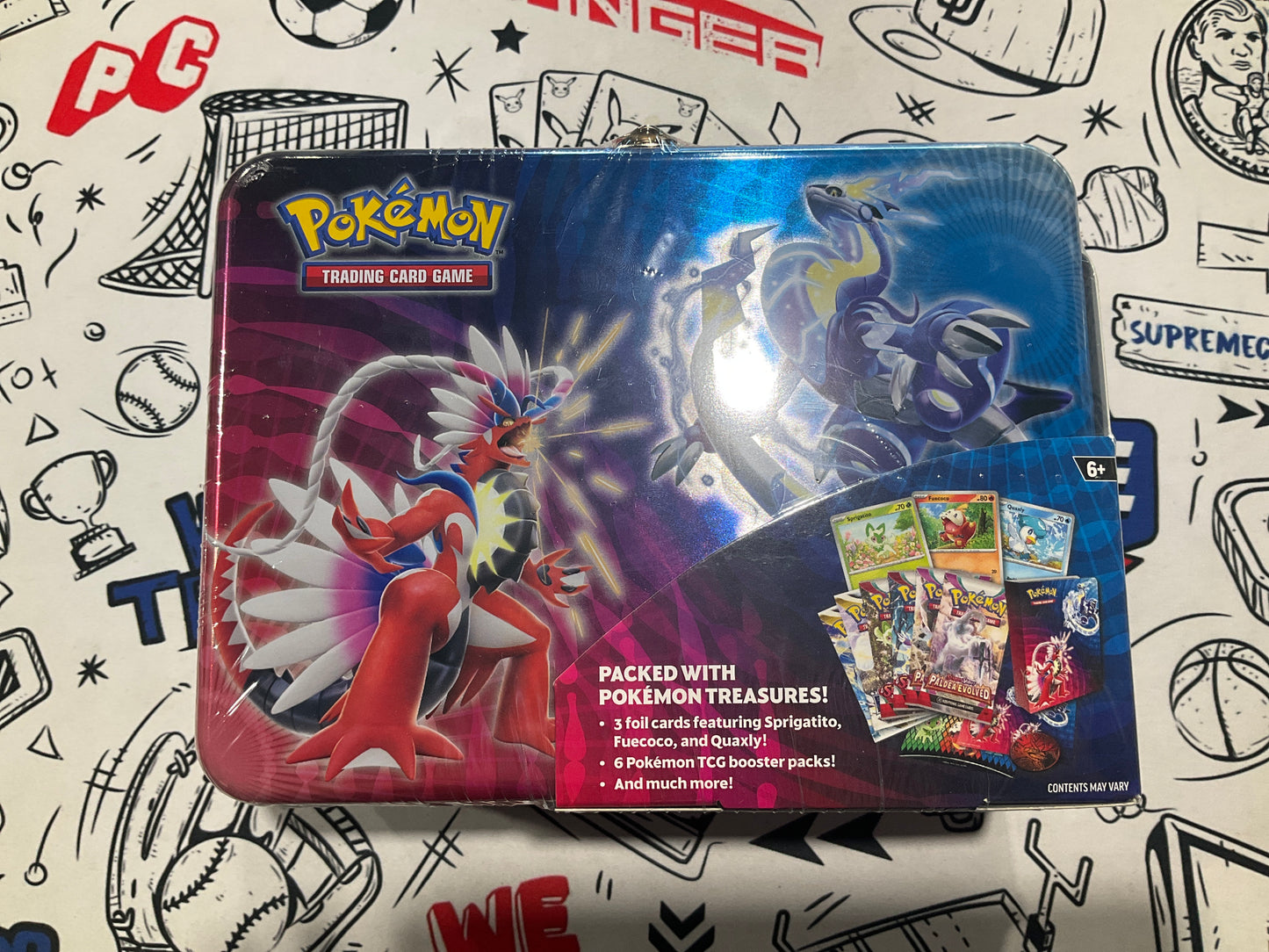 Pokemon Miraidon Koraidon Lunch Box