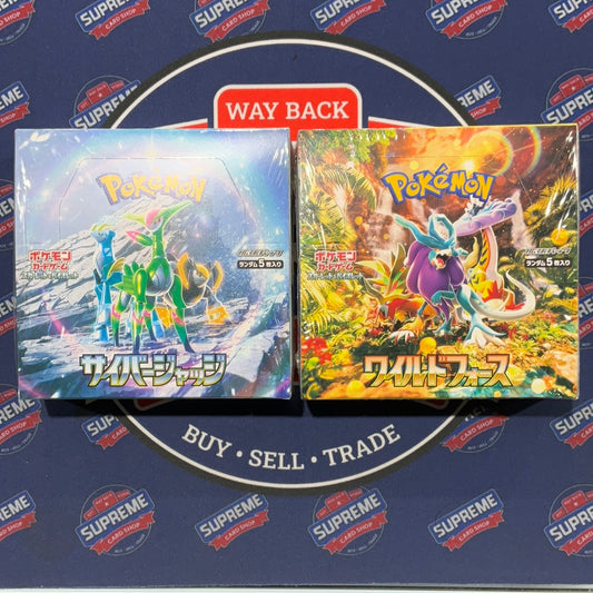 Pokémon Cyber Judge/ Wild Force Booster Box Pair