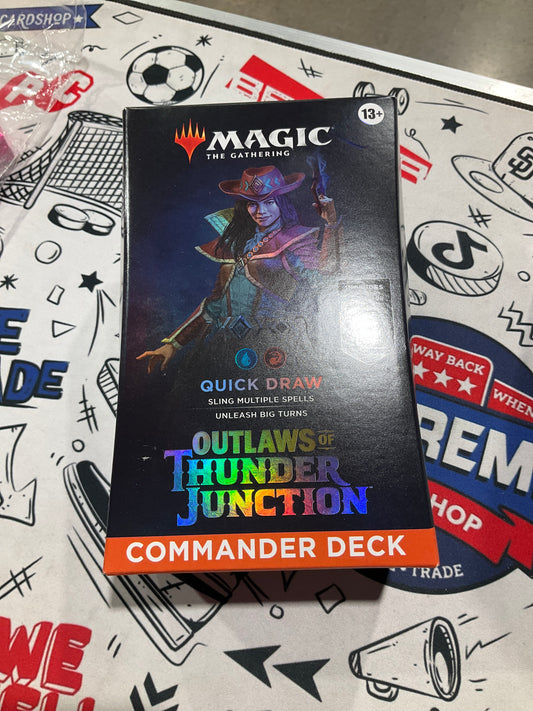 MTG Outlaws Quick Draw Commander Deck