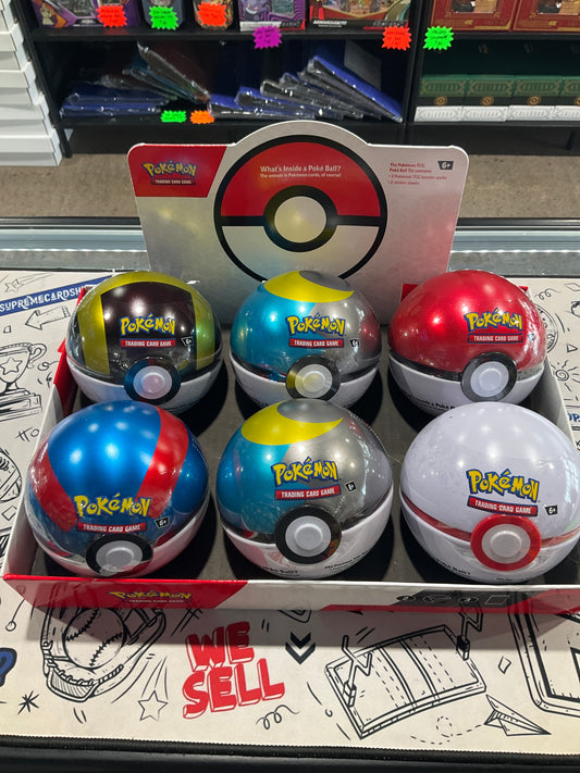 Pokemon Poke Ball Tin Winter 2024