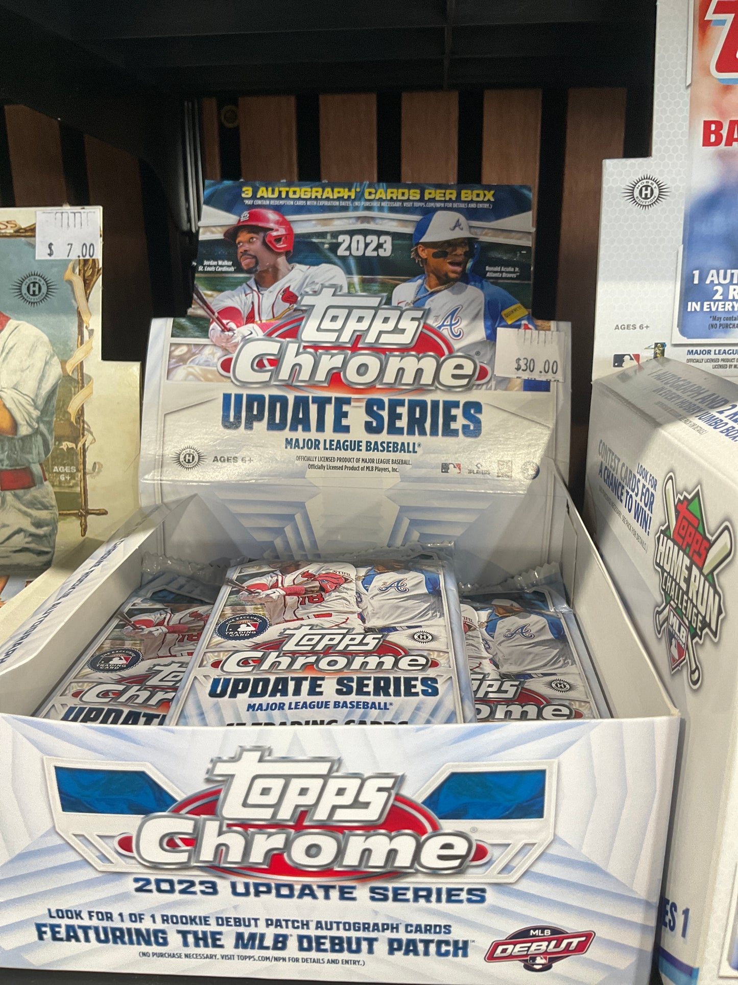 2023 Topps Chrome Update MLB Jumbo Pack