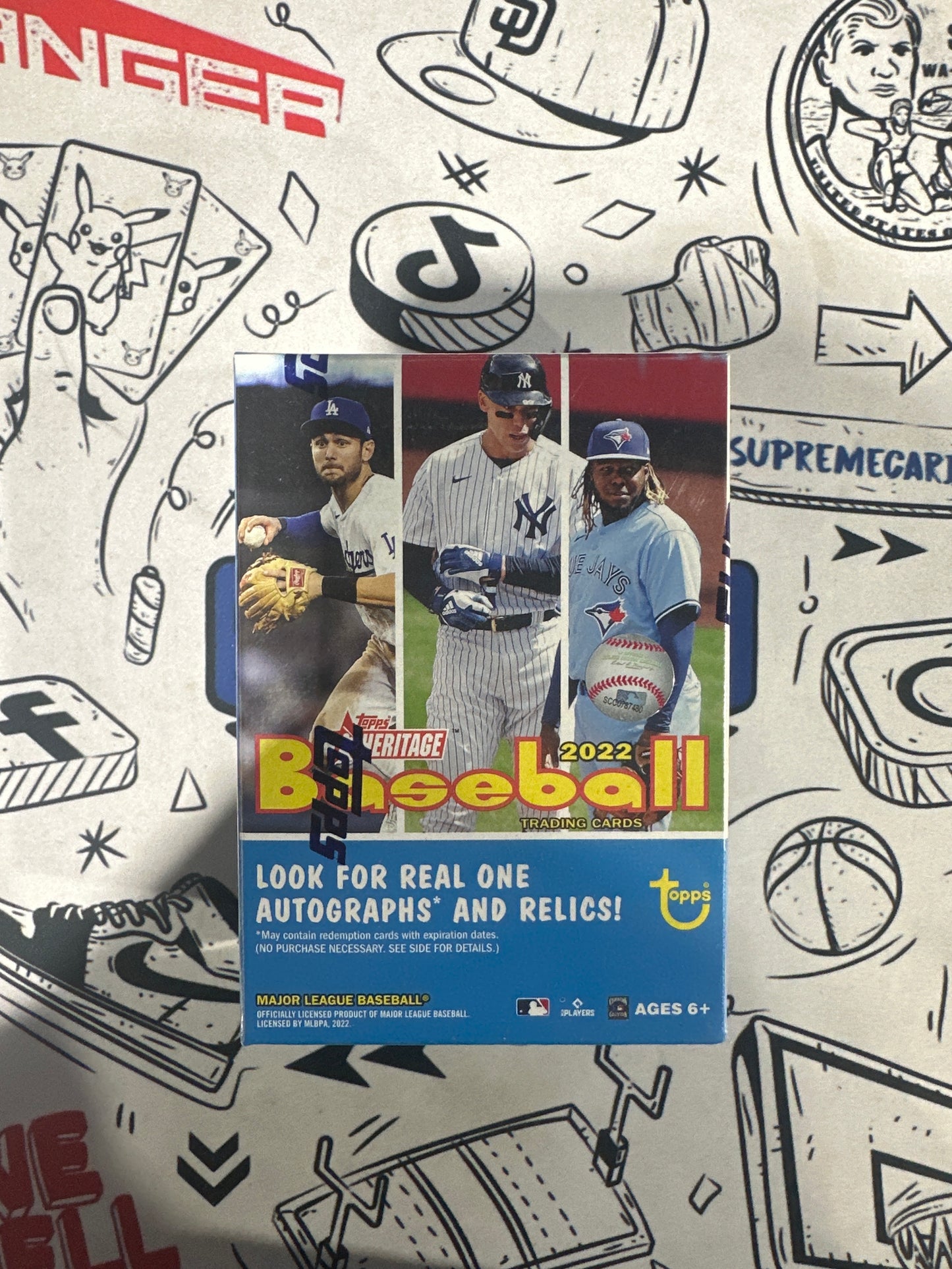 2022 Topps Heritage MLB Blaster Box