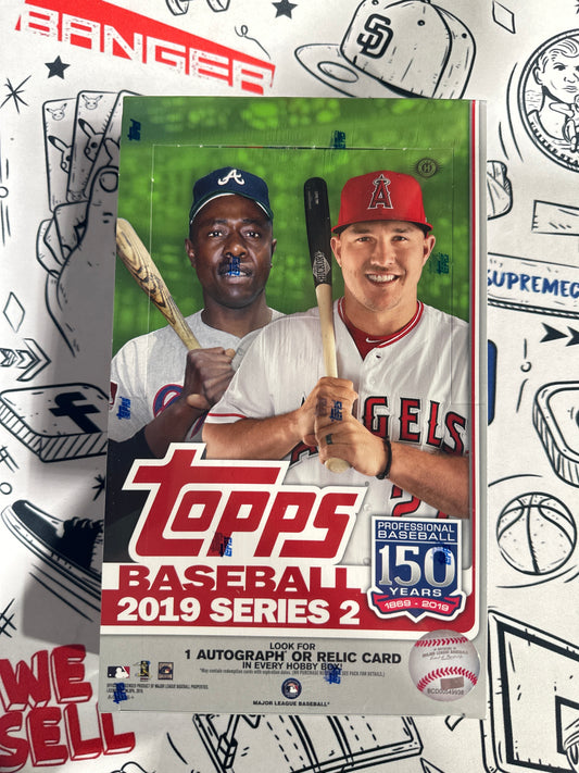 2019 Topps Series 2 Hobby Box