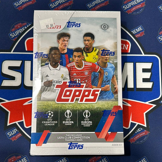 2022 Topps UEFA Soccer Hobby Box