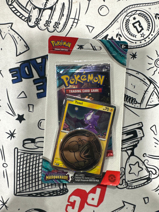 Pokemon Twilight Masquerade Pack w Coin