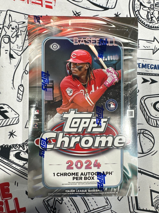 2024 Topps Chrome MLB Hobby Box