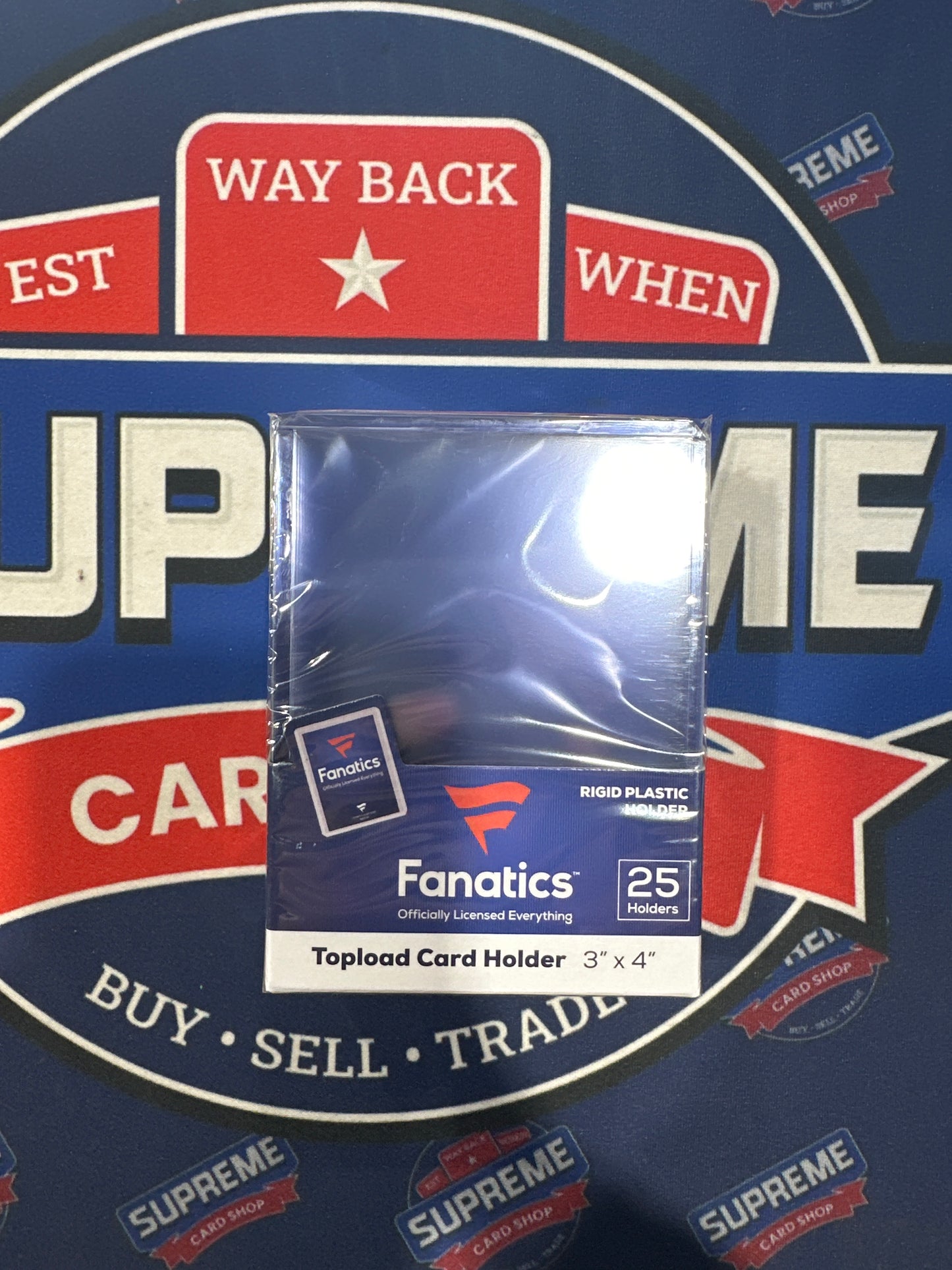 Fanatics 35 Pt Top Loader Box