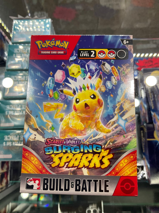 Pokemon Surging Sparks Build and Battle