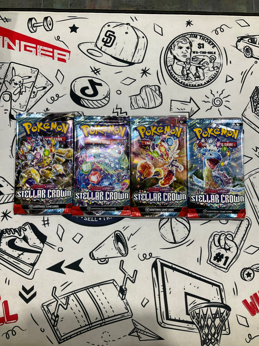 Pokemon Stellar Crown Booster Pack