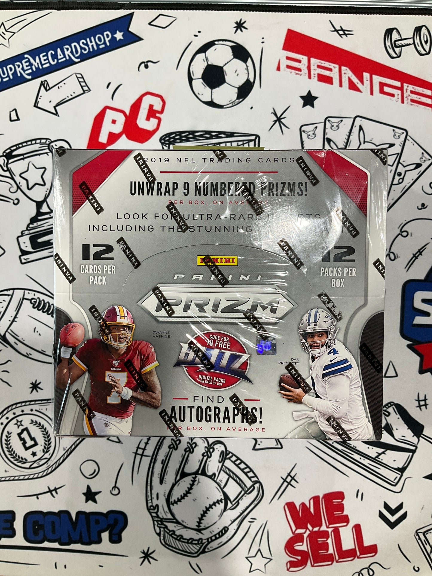 2019 NFL Prizm Hobby Box