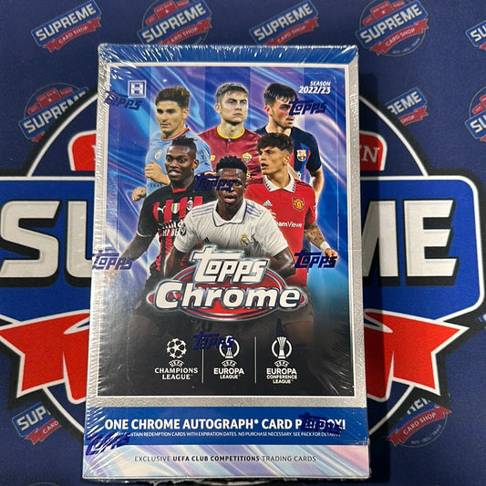 2022 Topps Chrome UEFA Soccer Hobby