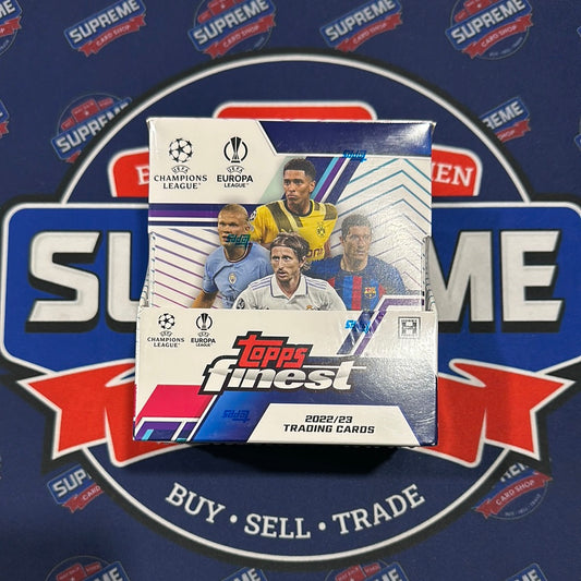 2022 Topps Finest UEFA Soccer Hobby Box