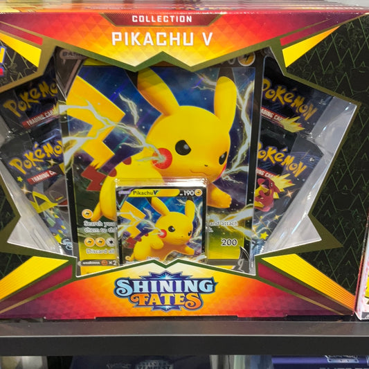 Pokémon Shining Fates Pikachu V Box