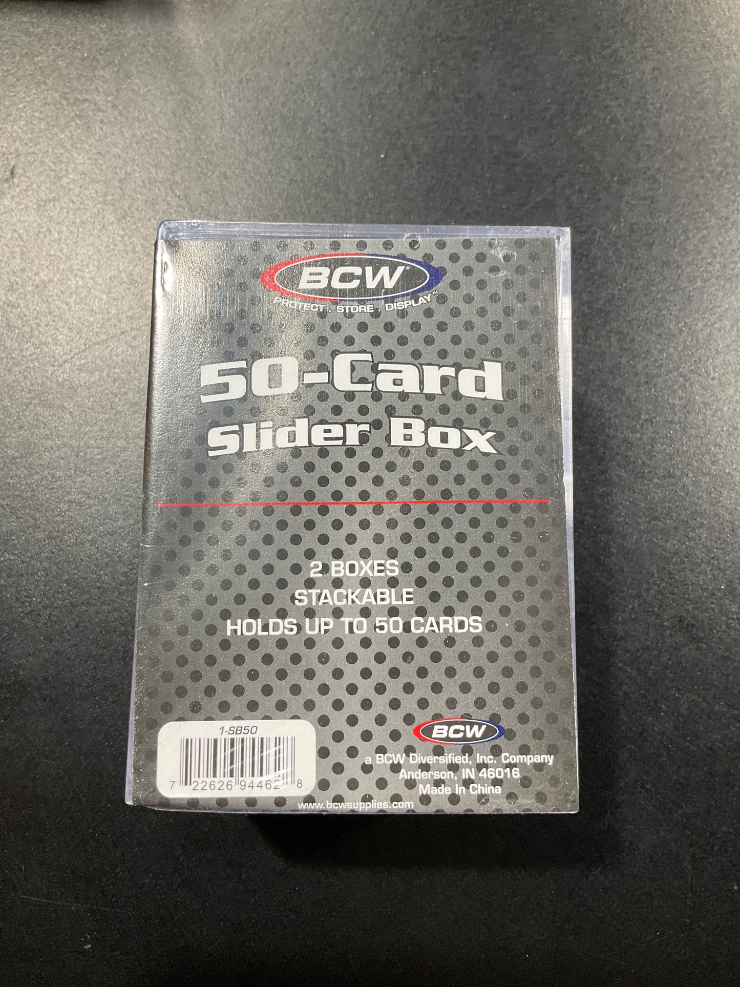 BCW 50 Card Slider Box