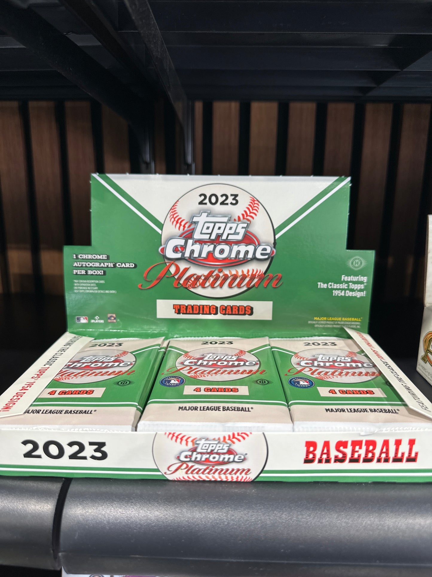 2023 Topps Chrome Platinum Hobby Pack