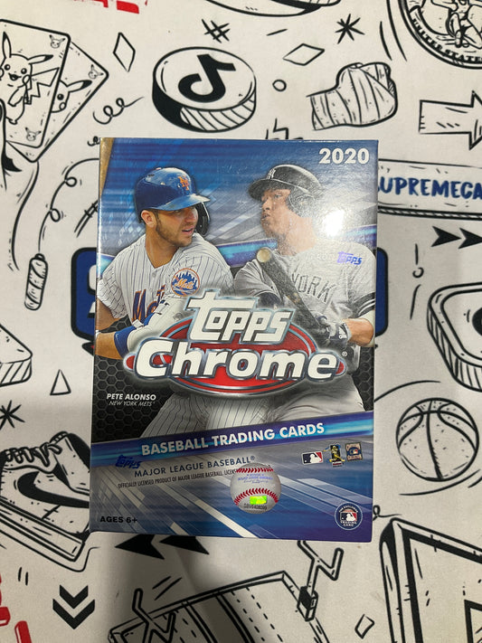 2020 topps chrome mlb blaster