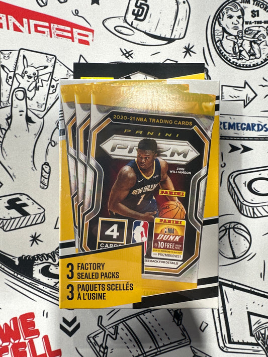 2020 Prizm NBA 3 Pack Hangers