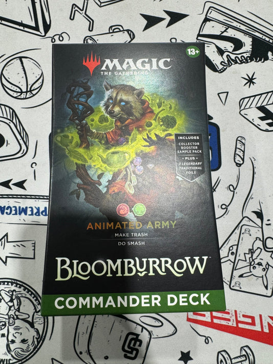 MTG Bloomburrow Commander Deck - Animated Army