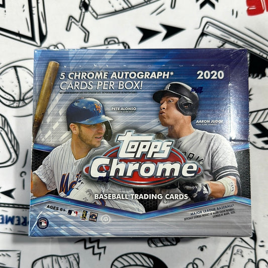 2020 Topps Chrome MLB Jumbo