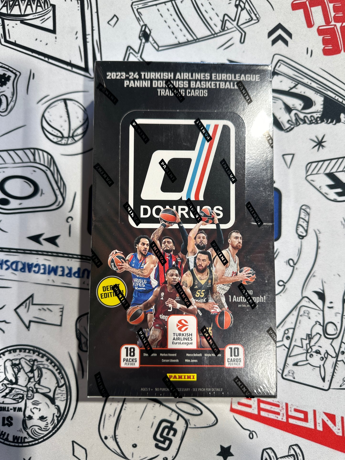 2023 Donruss Euro Basketball Hobby Box