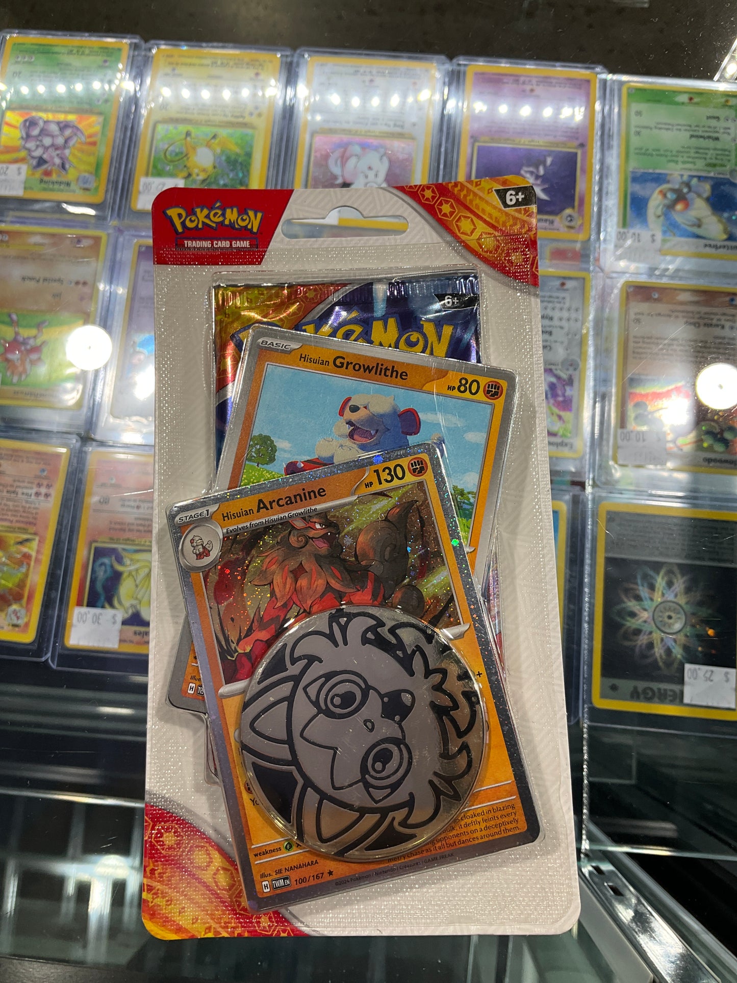 Pokemon Surging Sparks Coin Sleeved Pack