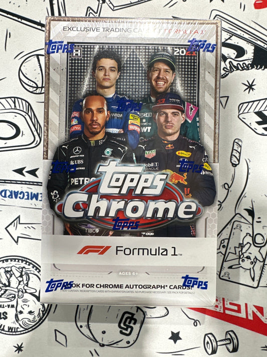 2021 Topps Chrome F1 Hobby Box