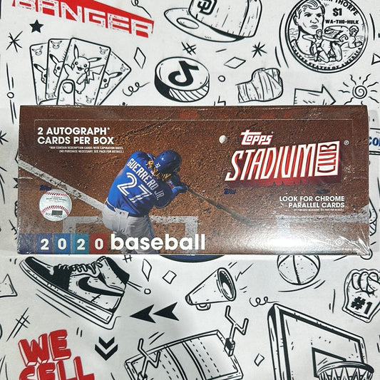 2020 Topps Stadium Club Hobby Box