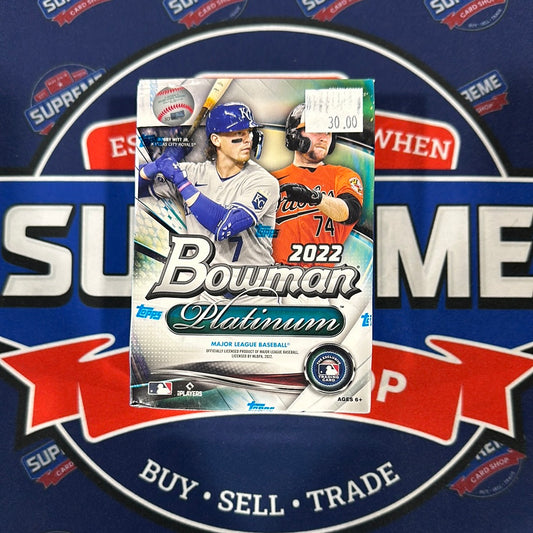 2022 Bowman Platinum Blaster