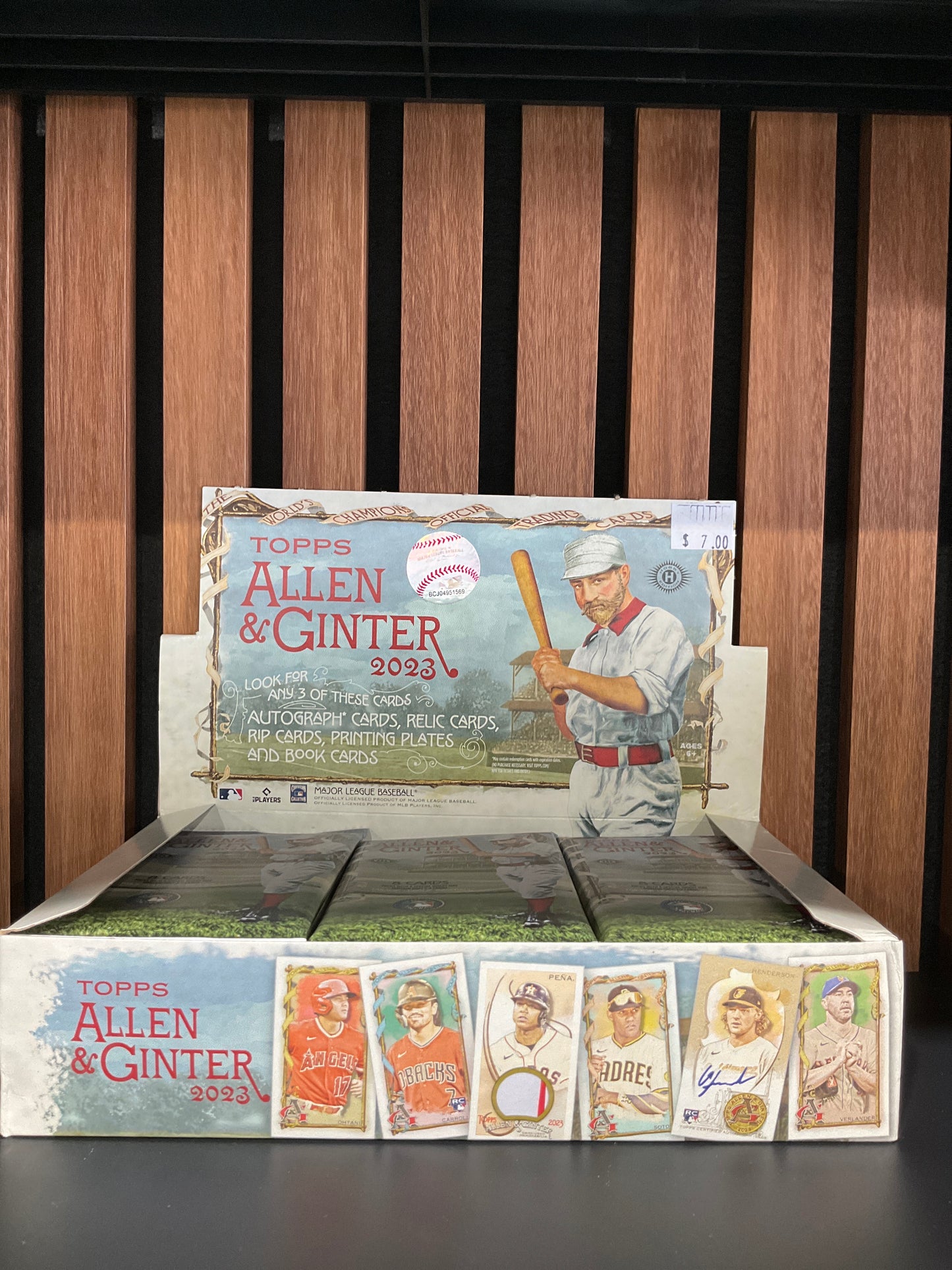 2023 MLB Allen and Ginter Hobby Pack