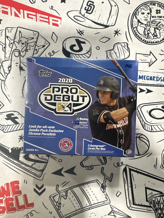 2020 Topps Pro Debut MLB Jumbo Box