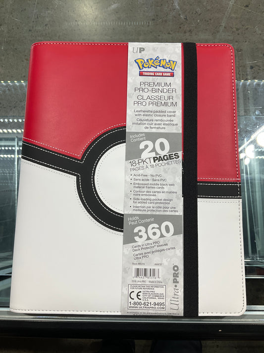 Pokemon Ultra Pro Poke Ball Binder