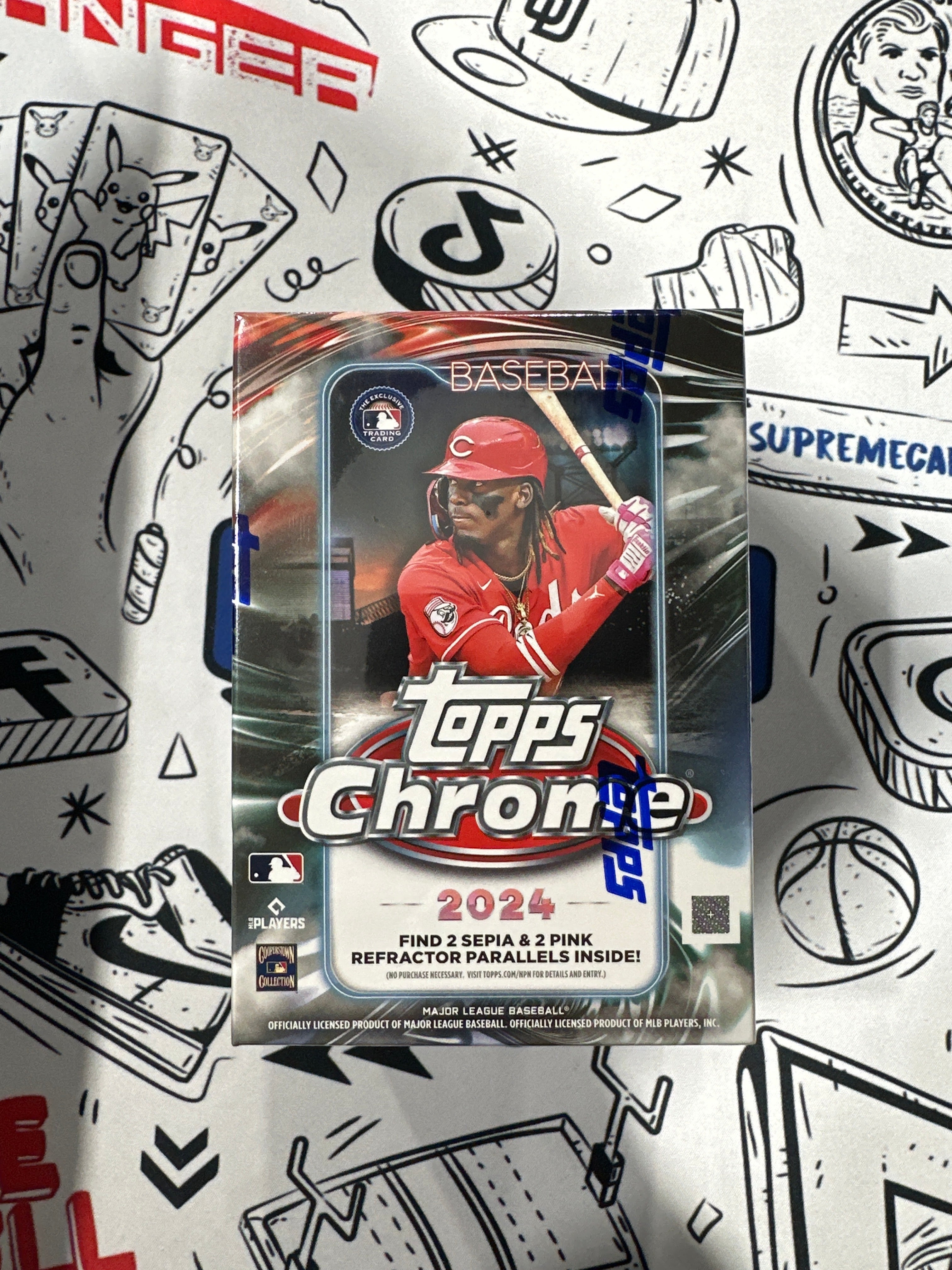 2019 Topps offers Update Series Chrome Value Pack with Pink Refractor Pack SEALED