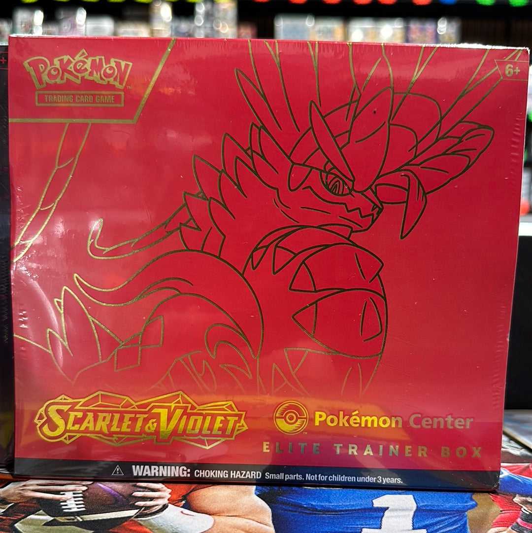 Pokemon SV Base Pokemon Center ETB