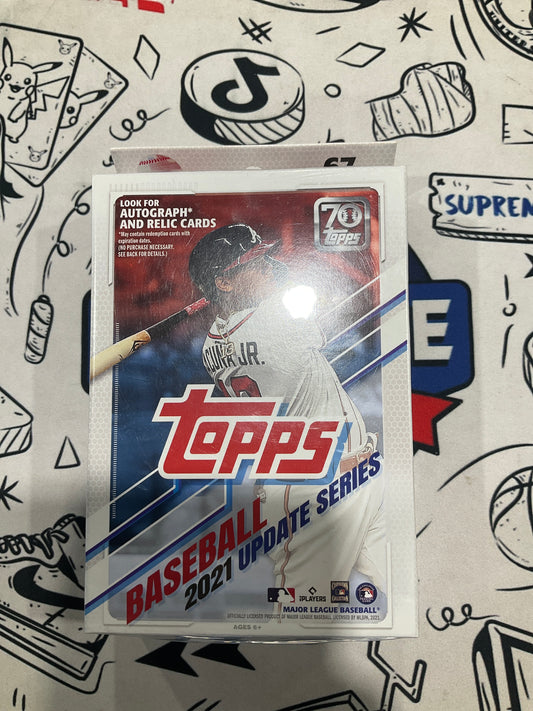 2021 Topps MLB Update Series Hanger Box