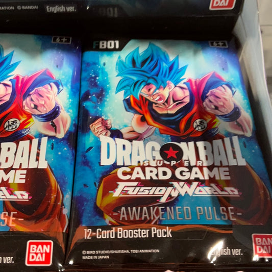 Dragon Ball Z Fusion World Booster Pack