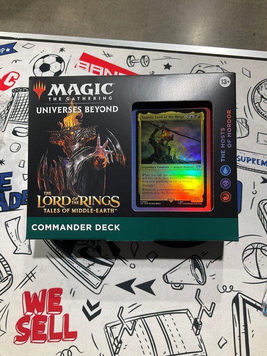 MTG LOTR The Hosts of Mordor Commander Deck