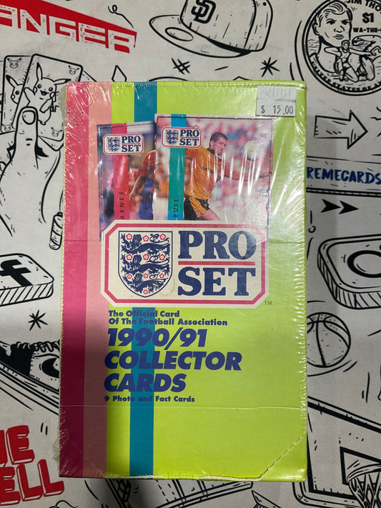 1990-91 NFL Pro Set Box