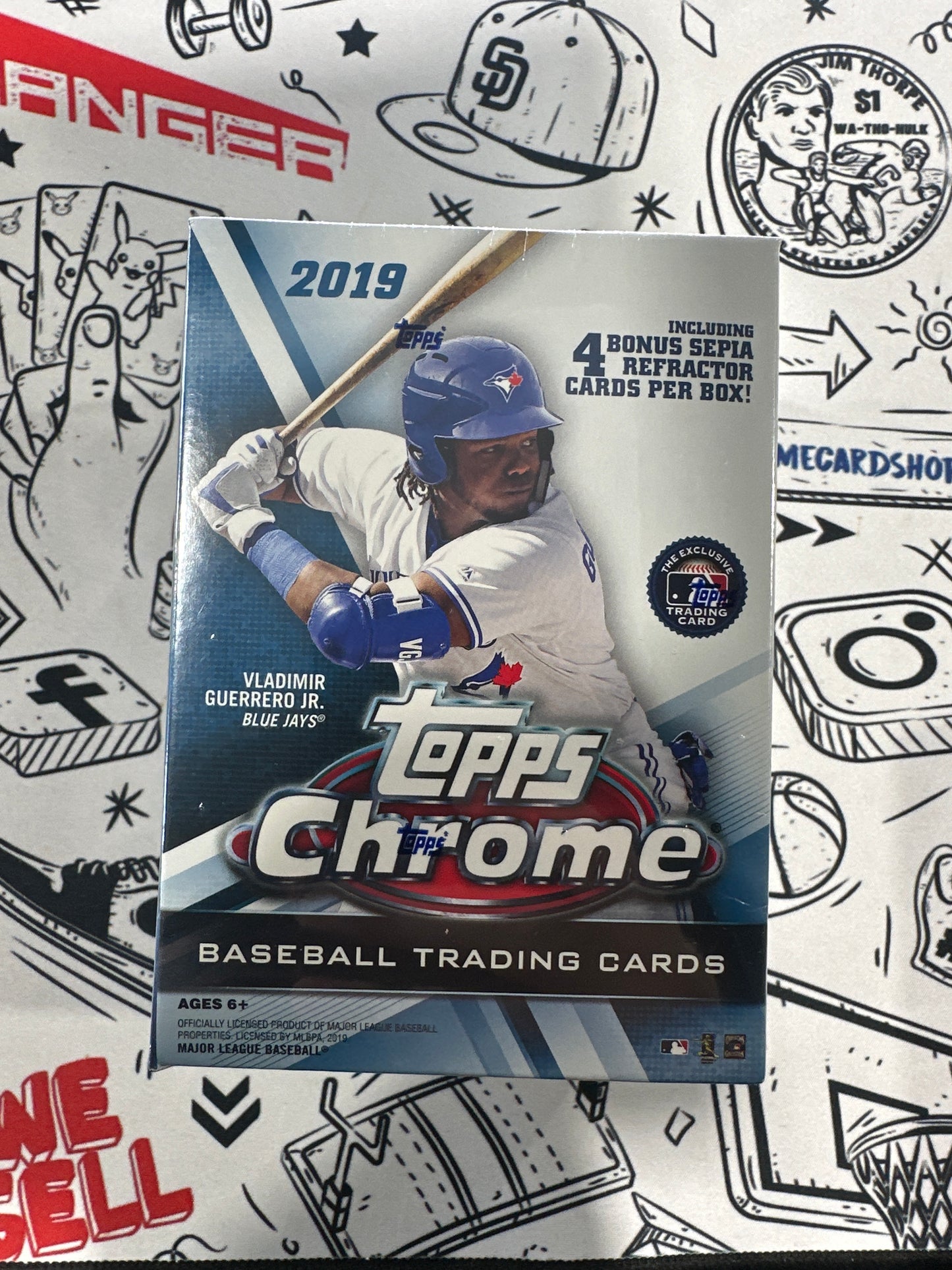 2019 Topps Chrome MLB Blaster Box