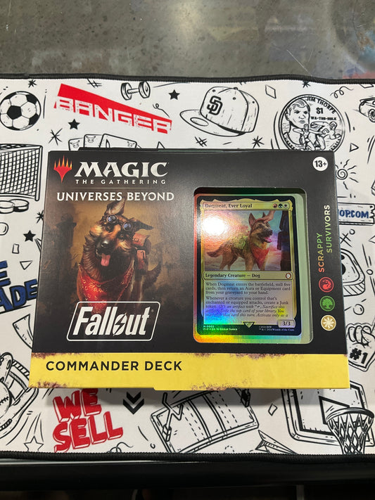 MTG Fallout Scrappy Survivors Commander Deck