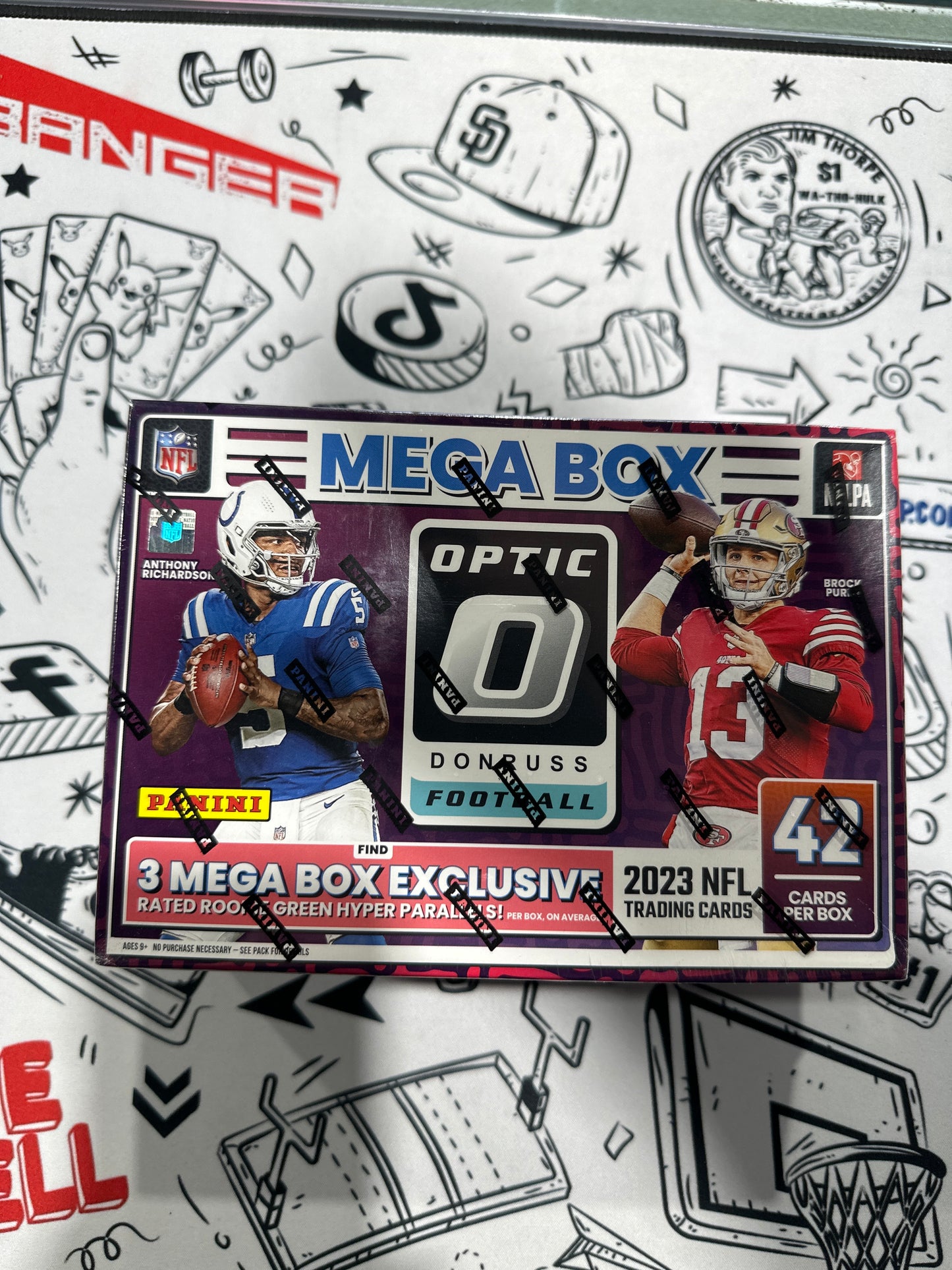 2023 Optic NFL Target Mega Box