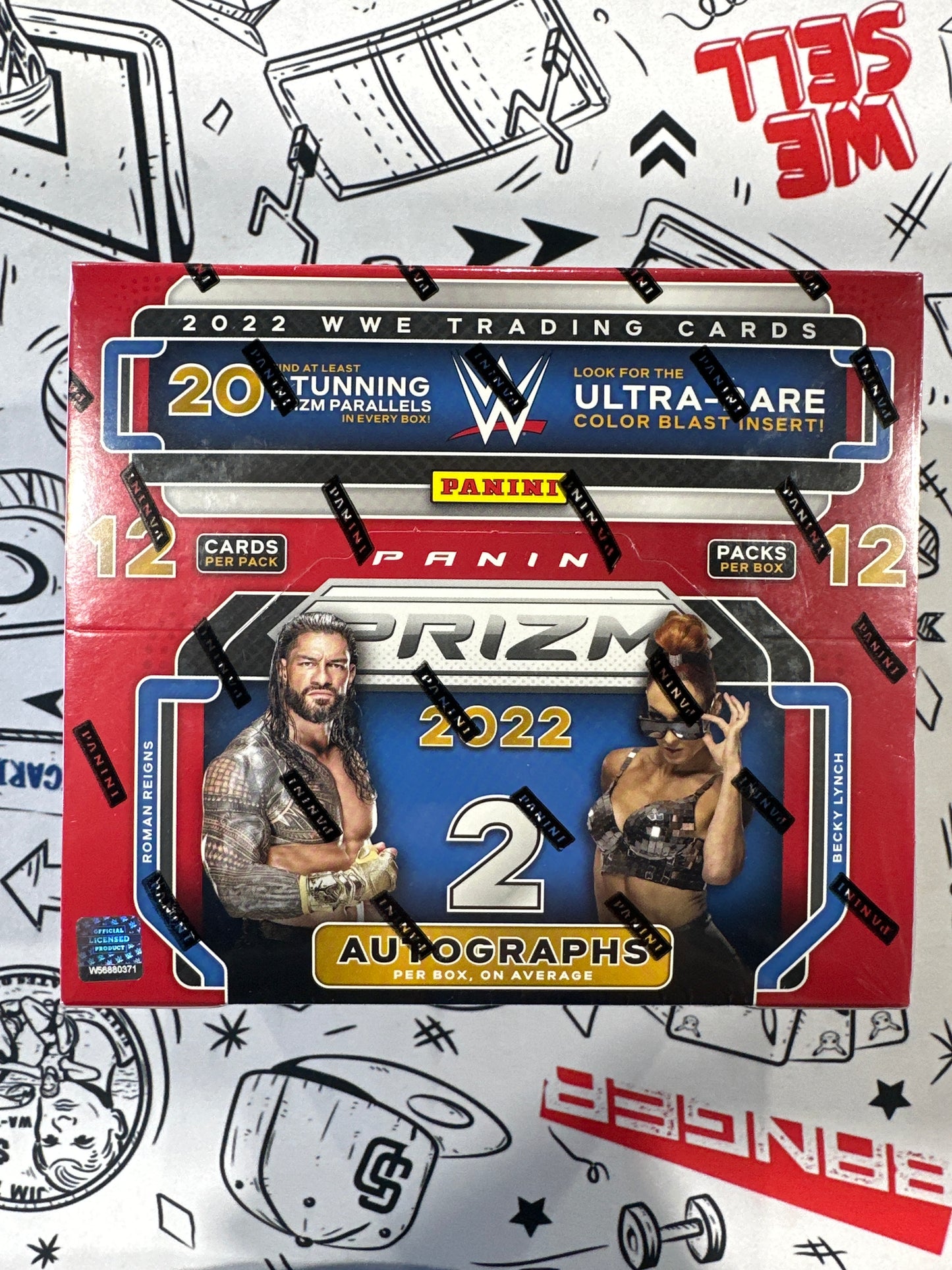 2022 Prizm WWE Hobby Box