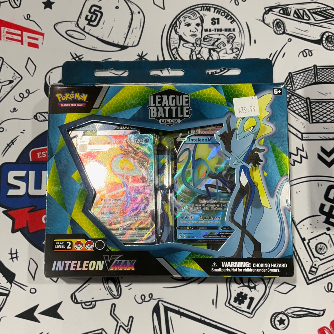 Inteleon VMAX League Battle Deck Box