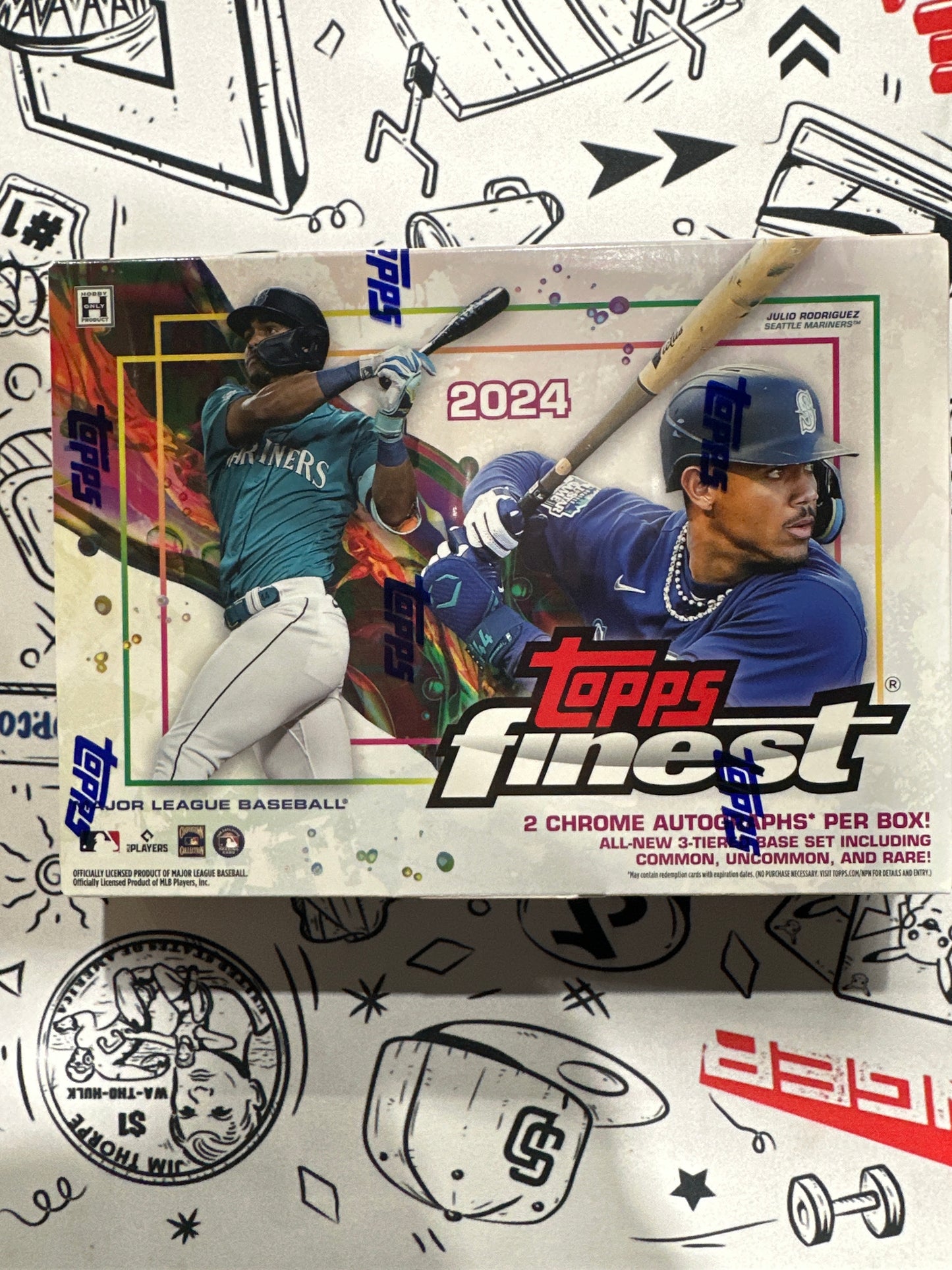 2024 Topps Finest MLB Hobby Box