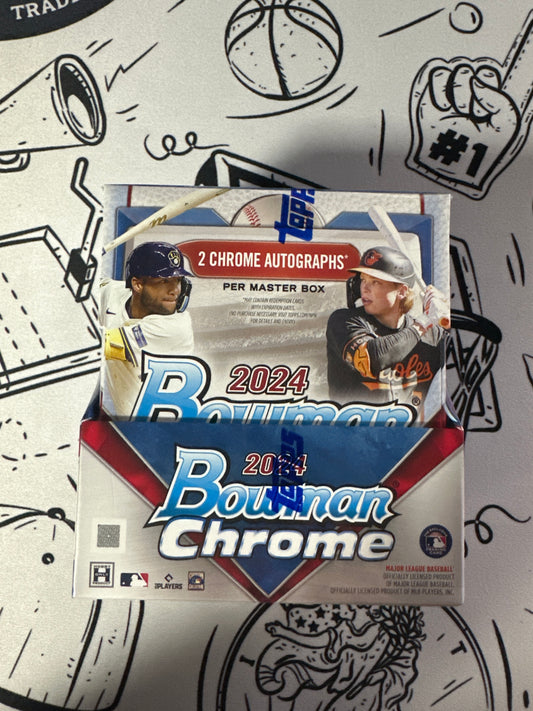 2024 Bowman Chrome MLB Hobby Pack