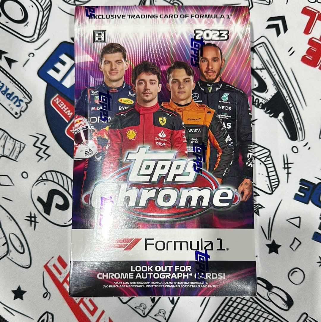 2023 Topps Chrome F1 Hobby